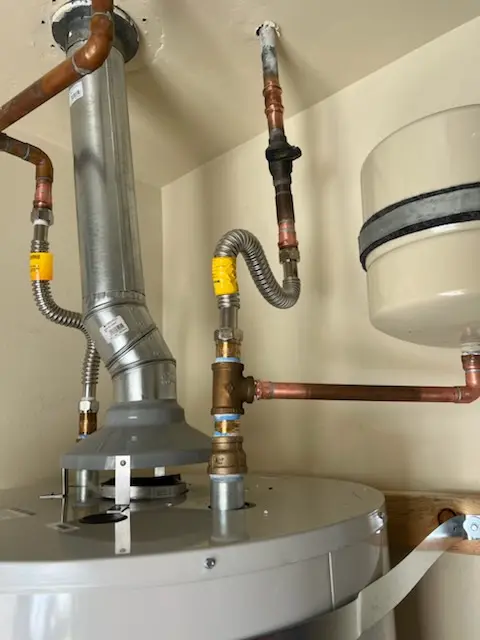 Water heater installation and plumbing repair in Welch Village