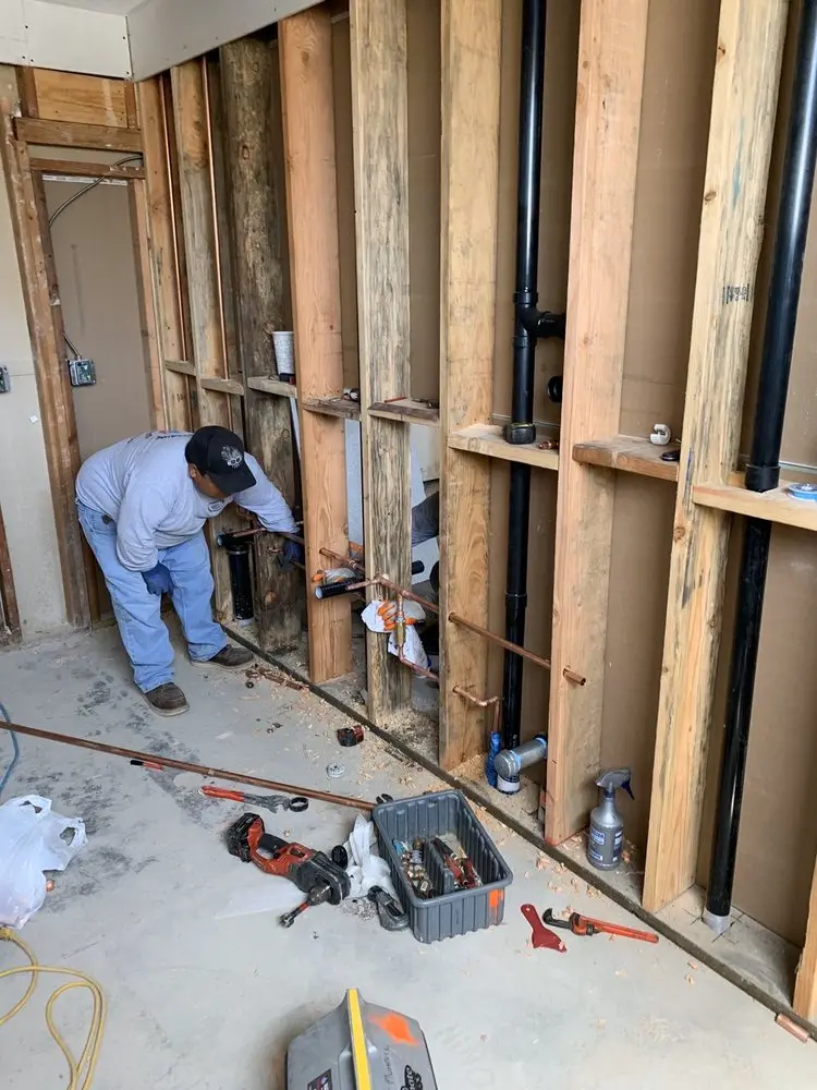 Commercial rough-in plumbing for Gas Line Repair in Welch Village